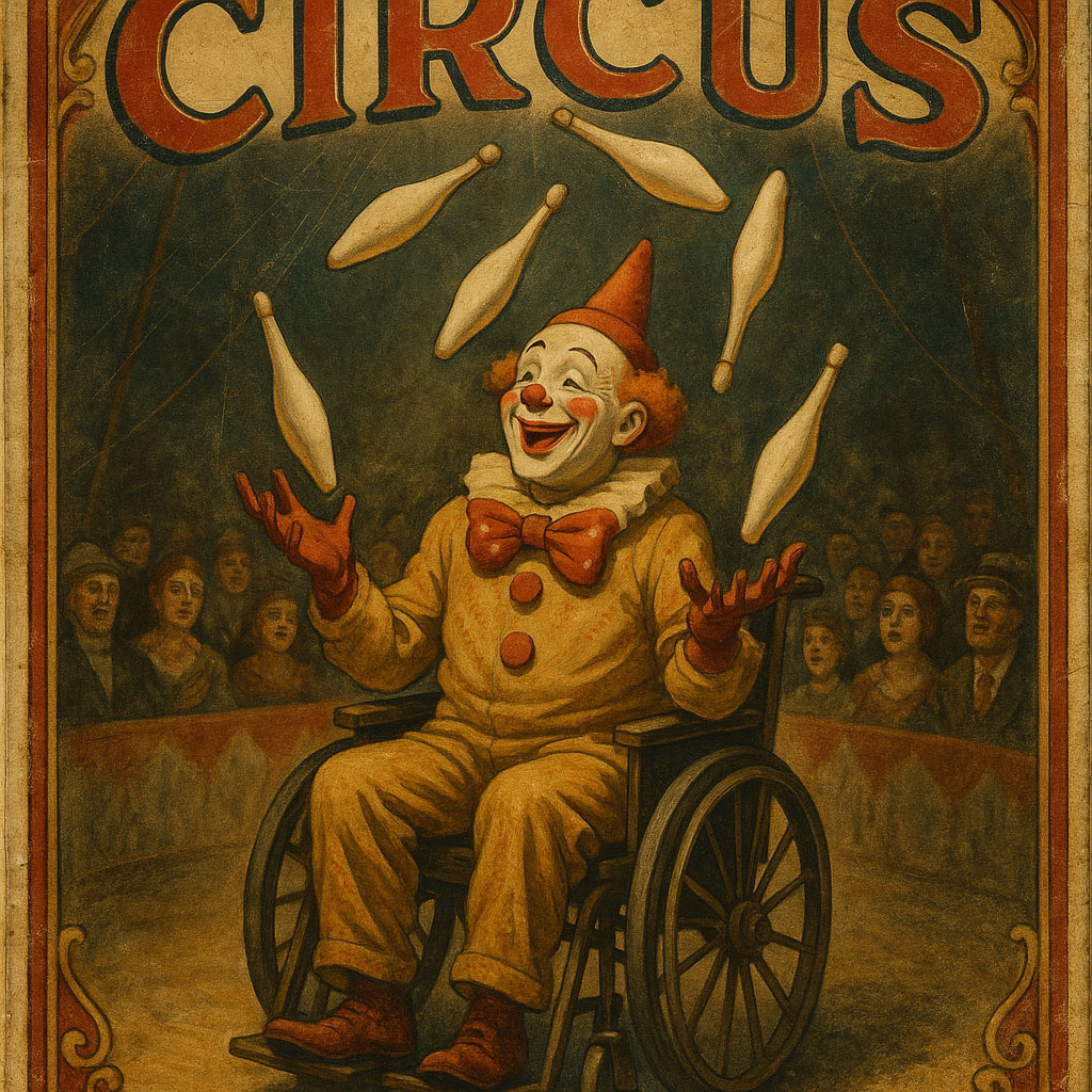 AI Wheelchair a Day #36: Clown