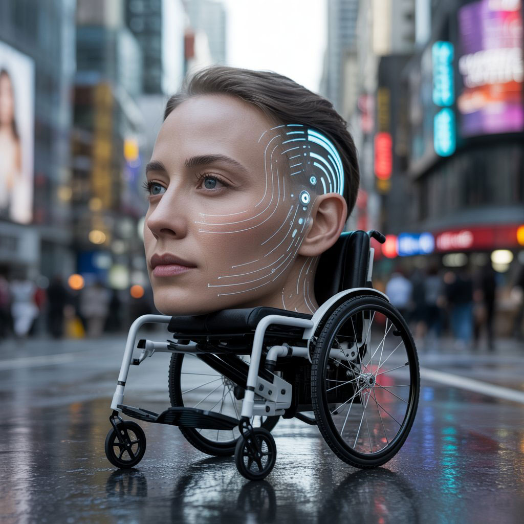 AI Wheelchair a Day #34: Just a Head