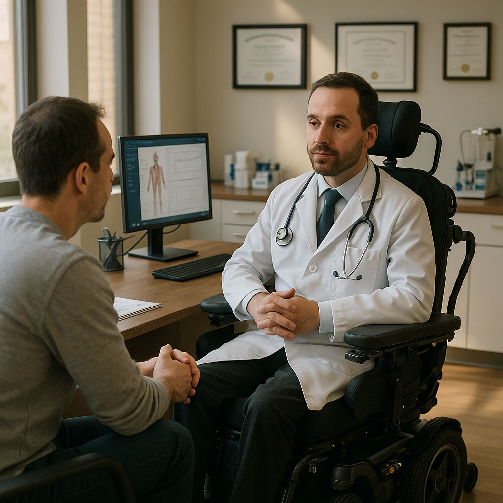 AI Wheelchair a Day #40: Quad Doc