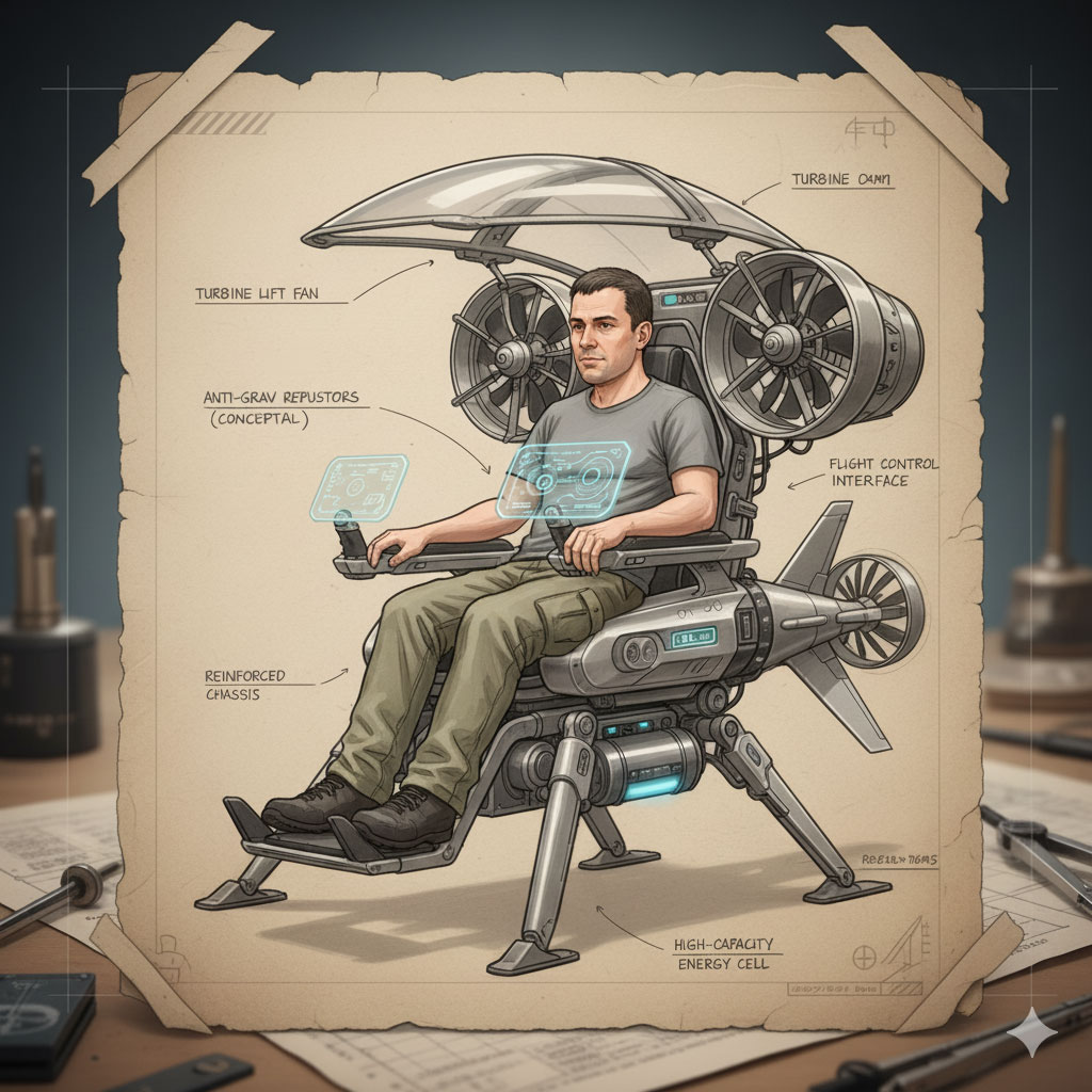 AI Wheelchair a Day #49: Fly Away