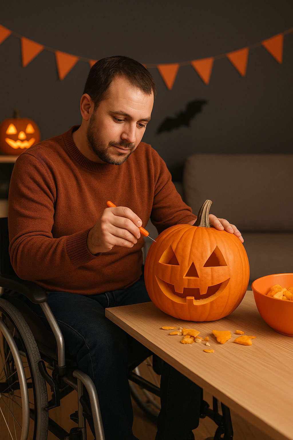 AI Wheelchair a Day #51: Happy Halloween!