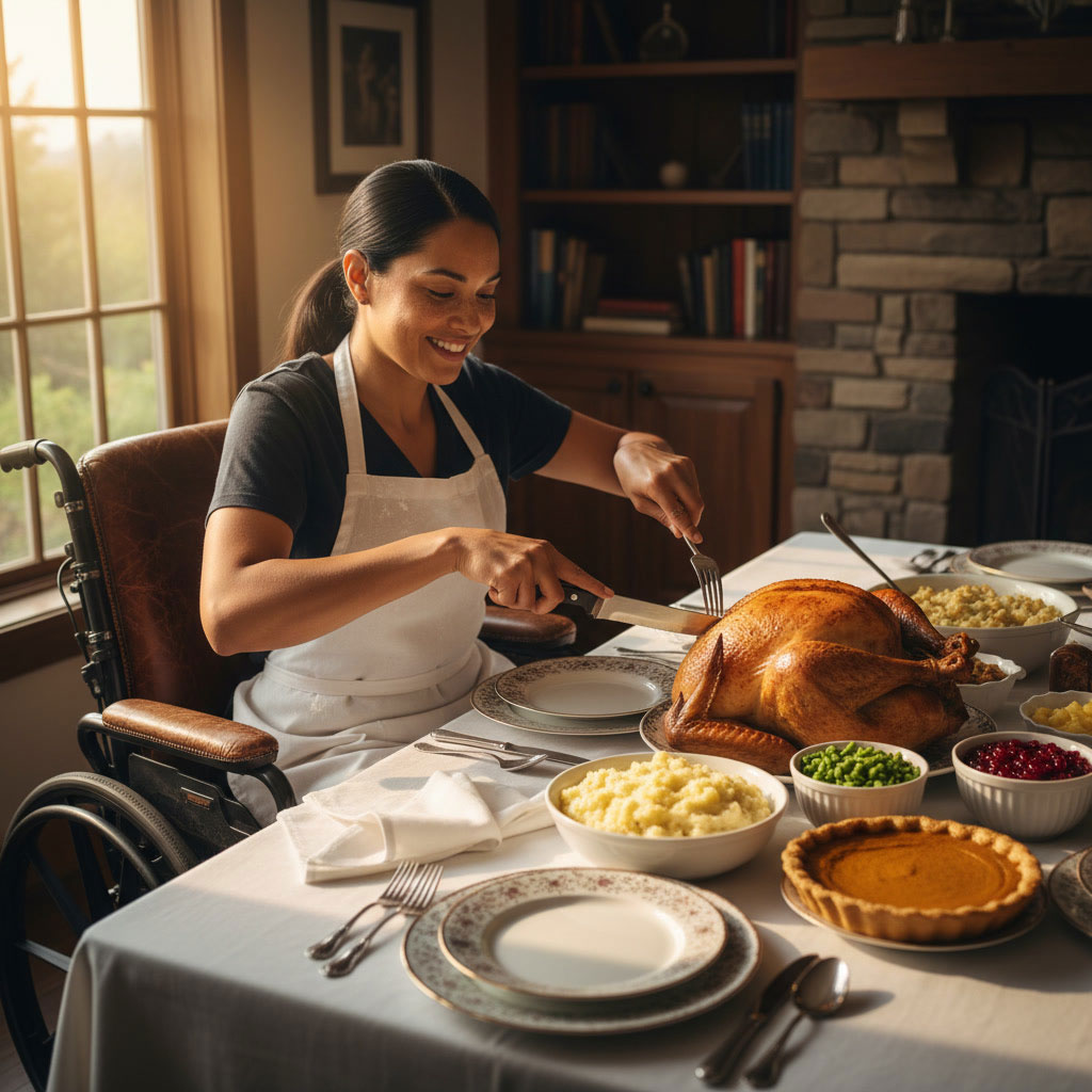 AI Wheelchair a Day #53: Happy Thanksgiving