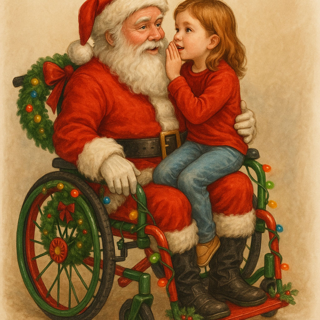 AI Wheelchair a Day #56: Merry Christmas