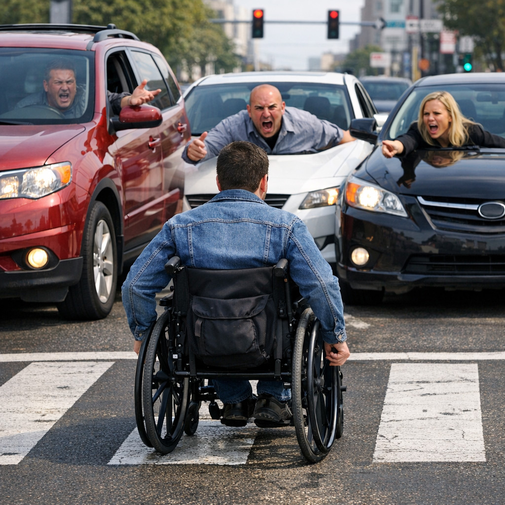 AI Wheelchair a Day #58: Road Rage